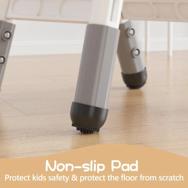 Alt view image 4 of 7 - 2-Pack Kids Activity Chairs for Play Study Desk Playroom with Adjustable Height