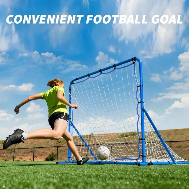 Alt view image 2 of 6 - Portable Soccer Goal Backyard Soccer Net and Frame Foldable Training Equipment