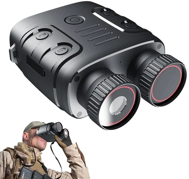 Main image of 2.4'' LCD Display Infrared Binoculars Outdoor Goggles With 5X Digital Zoom