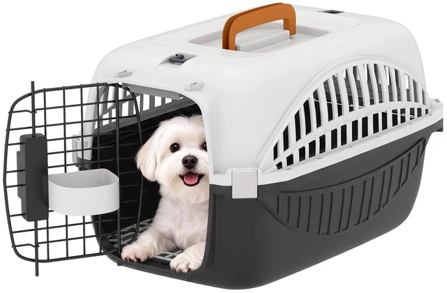 Main image of Plastic Dog and Cat Kennel Hard Sided, Airline Approved Pet Carrier