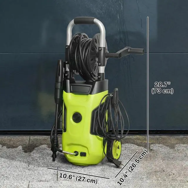 Alt view image 5 of 7 - Electric Pressure Washer, 2176 PSI High Pressure Washer