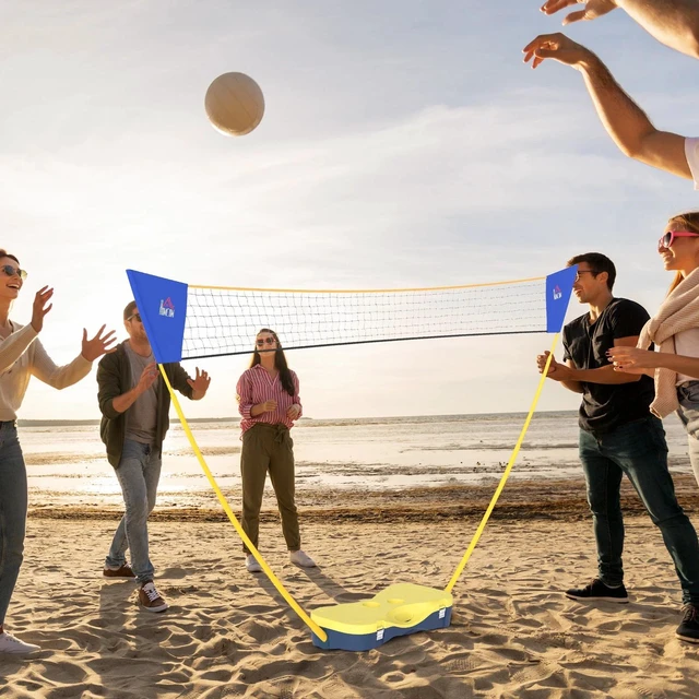 Alt view image 7 of 7 - Foldable Badminton Net for Kids Adults Indoor and Outdoor