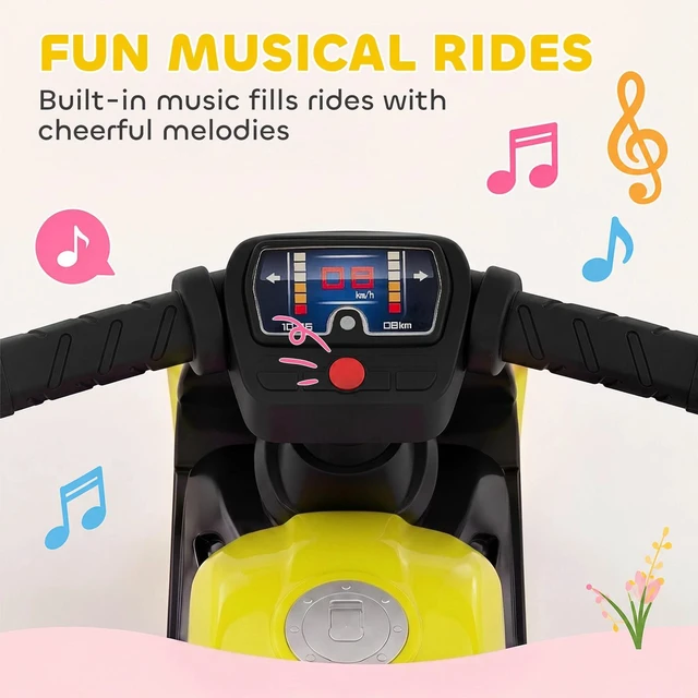 Alt view image 4 of 7 - Balance Bike with Music for Toddlers 1-3 Years, Green