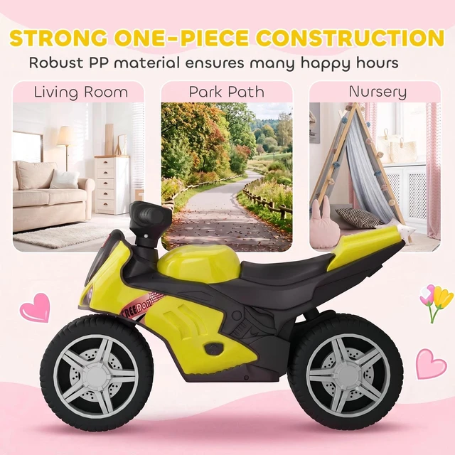 Alt view image 6 of 7 - Balance Bike with Music for Toddlers 1-3 Years, Green