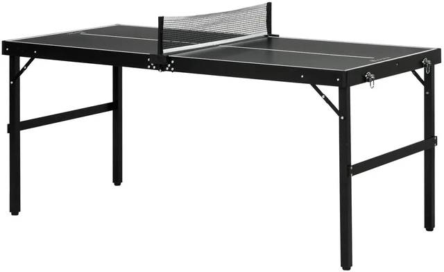 Main image of Mid-size Table Tennis Table Folding Outdoor Ping Pong Table