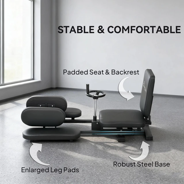 Alt view image 2 of 6 - Leg Stretcher, Leg Stretching Machine for Splits Flexibility