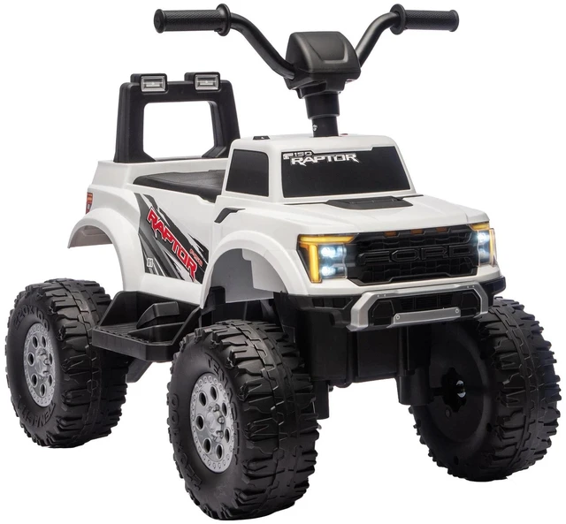 Alt view image 6 of 6 - 12V Kids Ride on Truck Car Licensed Ford F-150 with Headlight, Horn