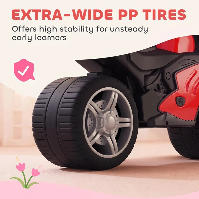 Alt view image 6 of 7 - Balance Bike with Music for Toddlers 1-3 Years, Red
