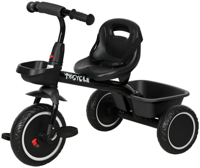 Main image of Tricycle for 2-5 Years Old, Toddler Bike, Black