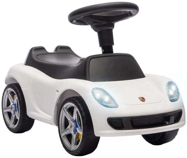 Main image of Toddler Push Car with Horn and Light, for 18-36 Months, White