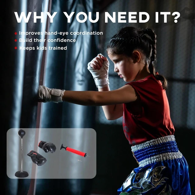 Alt view image 5 of 7 - Punching Bag for Adults with 49.6"-56.7" Adjustable Height