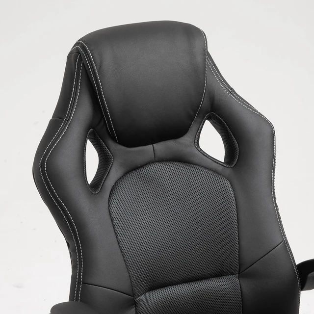 Alt view image 7 of 7 - Office Chair Racecar Style Gaming High Back Executive Adjustable Swivel Seat