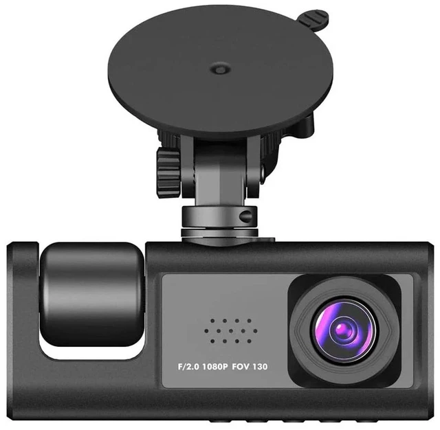 Alt view image 6 of 7 - Car Cam Dash Camera DVR Vehicle Video Recorder 1080P 3 Cameras Front Back