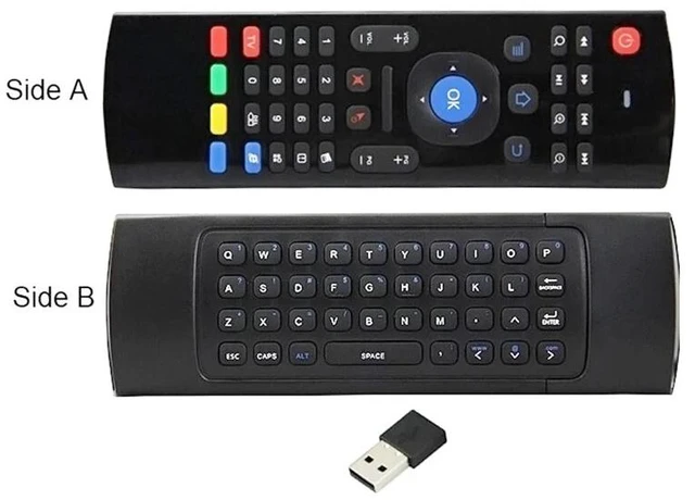 Alt view image 3 of 6 - MX3 2.4G Portable Mini Wireless Remote Control Keyboard & Air Mouse