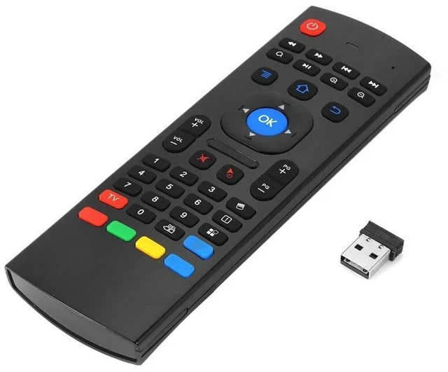Alt view image 4 of 6 - MX3 2.4G Portable Mini Wireless Remote Control Keyboard & Air Mouse