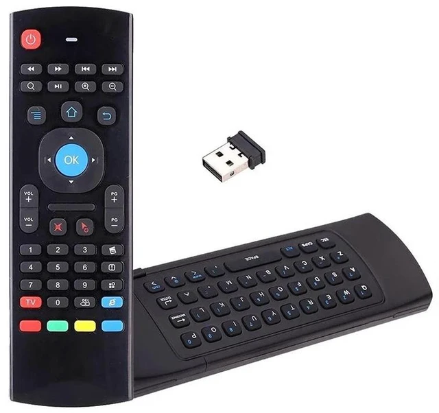 Alt view image 2 of 6 - MX3 2.4G Portable Mini Wireless Remote Control Keyboard & Air Mouse