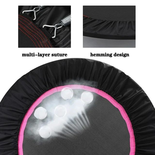 Alt view image 4 of 6 - Trampoline 40 Inch Indoor / Outdoor Home Fitness Exercise Foldable Rebounder