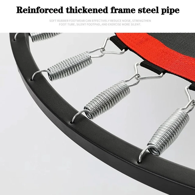 Alt view image 6 of 6 - Trampoline 40 Inch Indoor / Outdoor Home Fitness Exercise Foldable Rebounder