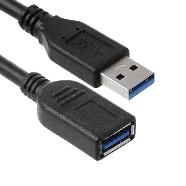 Alt view image 2 of 4 - USB 3.0 Extension Cable Male to Female M/F 6Ft 1.8M Super Speed Data Wire Cord