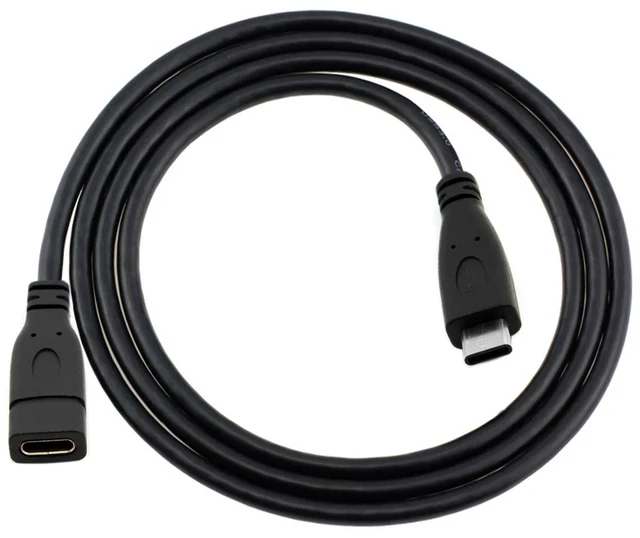 Alt view image 5 of 7 - USB Type C Extension Cable USBC 3.1 Sync Data Charger Charging Wire 3Ft