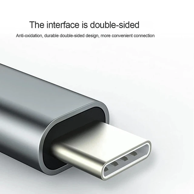Alt view image 5 of 5 - USB C Type C Gigabit Ethernet LAN Adapter Network Card RJ45 Windows Mac