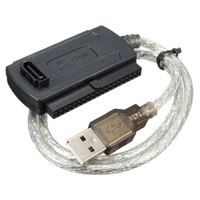 Alt view image 7 of 7 - USB 2.0 TO SATA IDE CABLE ADAPTER 4 DVD CD HARD DRIVE