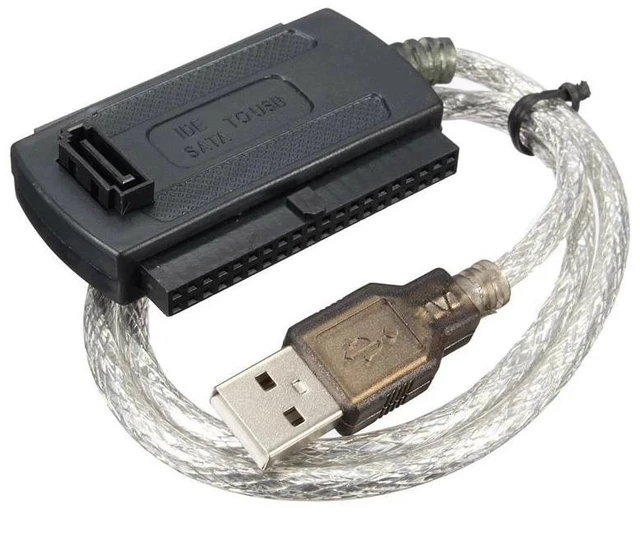 Main image of USB 2.0 TO SATA IDE CABLE ADAPTER 4 DVD CD HARD DRIVE