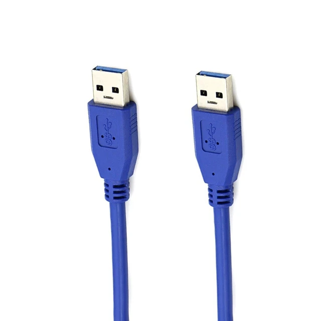 Alt view image 5 of 5 - USB 3.0 A to A Cable 6Ft Male to Male USB 3.0 Type A