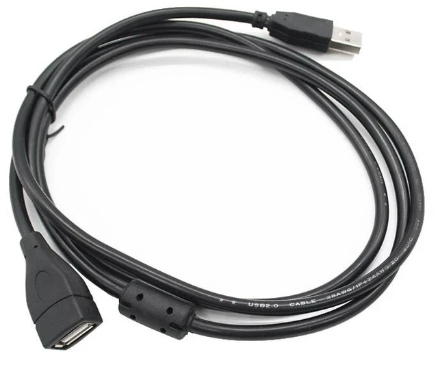 Alt view image 3 of 5 - 3m 10FT USB A Male to A Female Connector Adapter Data Extension Cable