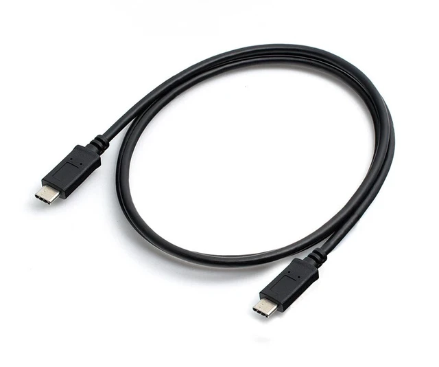 Alt view image 2 of 5 - Cable USB 3.1 to USB 3.1 Type C to Type C USBC to USBC Data 3Ft 1M