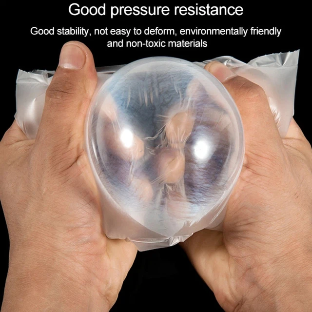 Alt view image 7 of 7 - Air Pillow Cushion Film Air Bubble Filling Bags 1640 ft X 7.8 in X 3.9 in Roll