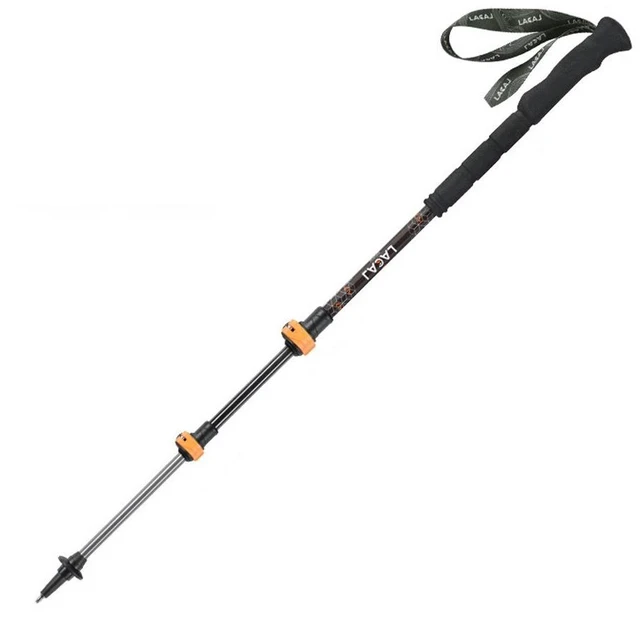 Main image of Trekking Pole Adjustable Hiking Stick Collapsible Walking Cane Carbon Fiber