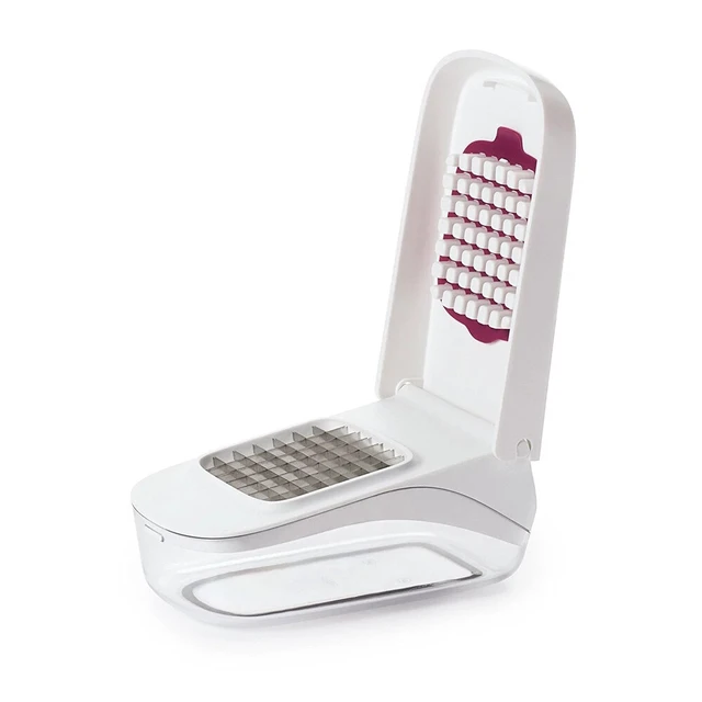 Alt view image 2 of 7 - Vegetable and Onion Chopper Container with Easy Pour Opening Dicer