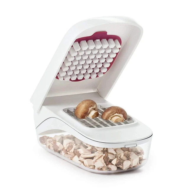 Alt view image 3 of 7 - Vegetable and Onion Chopper Container with Easy Pour Opening Dicer