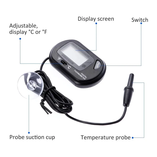 Alt view image 2 of 5 - Electronic Digital Water Thermometer Temperature Tester