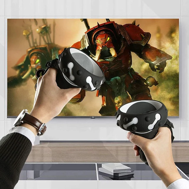 Alt view image 5 of 7 - Silicone Controller Cover for Oculus Quest 2 Soft Protective Headset Handle