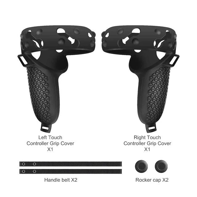 Alt view image 7 of 7 - Silicone Controller Cover for Oculus Quest 2 Soft Protective Headset Handle