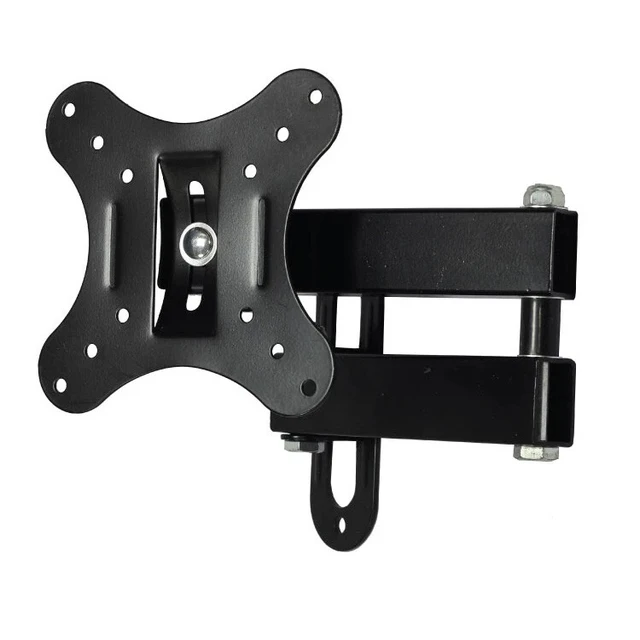Alt view image 3 of 6 - Flat Screen TV Wall Mount Monitor Bracket Swivel Tilt LED LCD HDTV 14 to 27 Inch