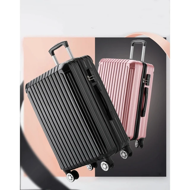 Alt view image 3 of 7 - Hard Shell Luggage 360 Spinner Wheels Travel Suitcase Password Lock 28 Inch