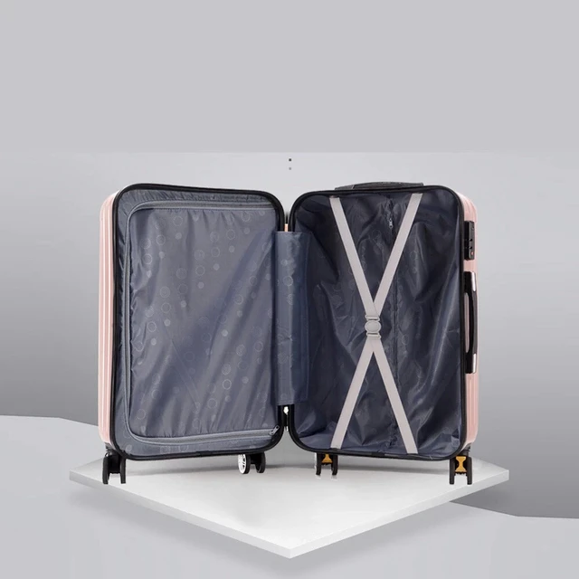 Alt view image 4 of 7 - Hard Shell Luggage 360 Spinner Wheels Travel Suitcase Password Lock 28 Inch