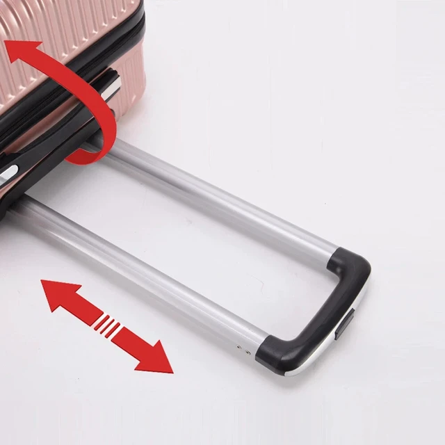 Alt view image 7 of 7 - Hard Shell Luggage 360 Spinner Wheels Travel Suitcase Password Lock 28 Inch