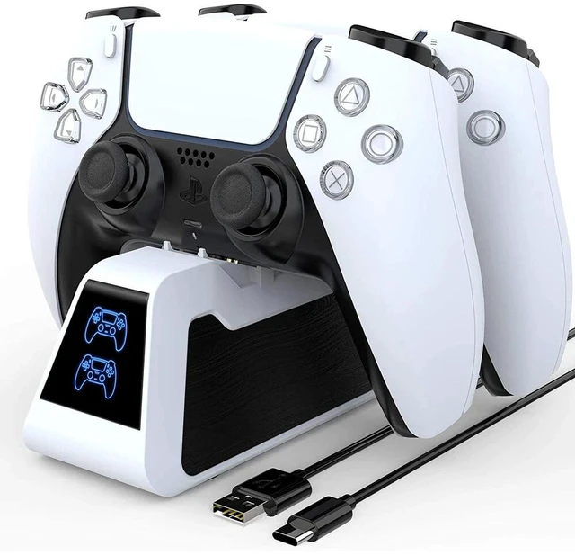 Alt view image 2 of 7 - PS5 Controller Charger 2.6A Super Charger Charging DualSense Fast Charging