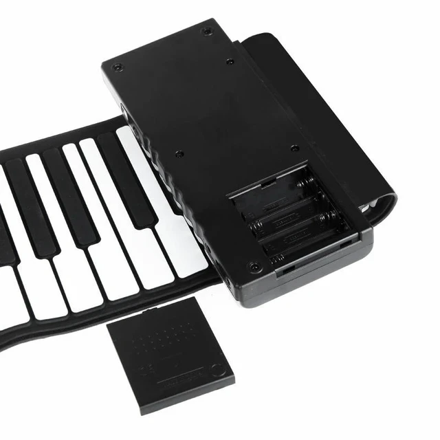 Alt view image 5 of 7 - 61 Keys Roll Up Midi Electronic Keyboard Piano Music Player New