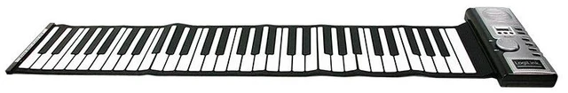 Main image of 61 Keys Roll Up Midi Electronic Keyboard Piano Music Player New