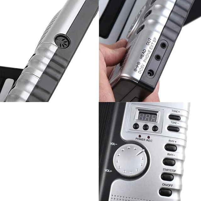 Alt view image 6 of 7 - 61 Keys Roll Up Midi Electronic Keyboard Piano Music Player New
