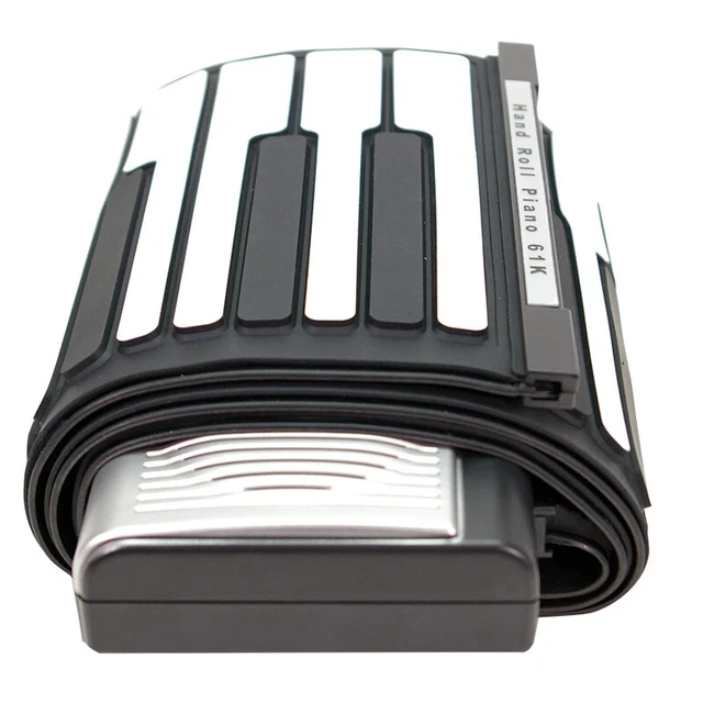 Alt view image 4 of 7 - 61 Keys Roll Up Midi Electronic Keyboard Piano Music Player New
