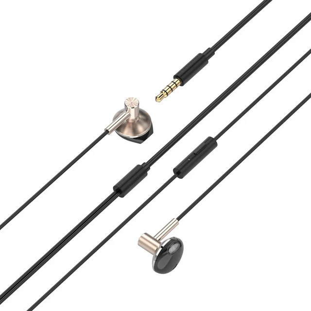 Alt view image 5 of 5 - Earphone Wired Headphone with Microphone 3.5mm Earbud Headset