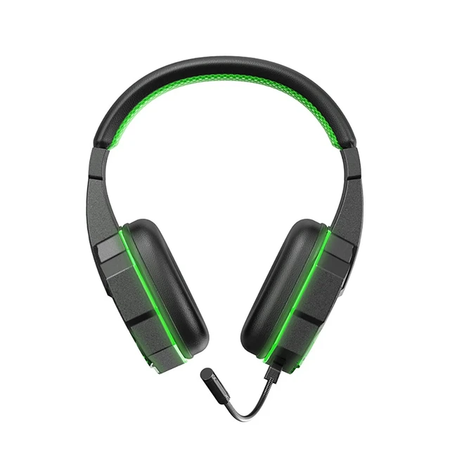 Alt view image 5 of 5 - Gaming Headset Bluetooth Wireless 3.5mm Wired Headphone Mic for Game Console