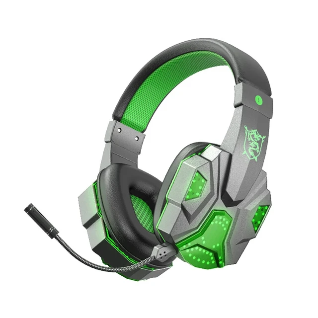 Alt view image 2 of 5 - Gaming Headset Bluetooth Wireless 3.5mm Wired Headphone Mic for Game Console