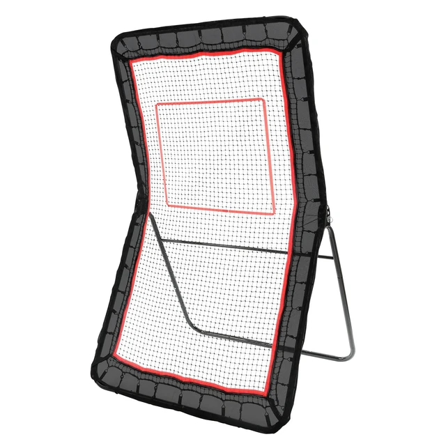 Alt view image 6 of 7 - 4x7ft Lacrosse Baseball Rebounder Softball Bounce Pinchback Net Adjustable